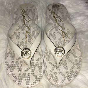 Mk beach sandals
